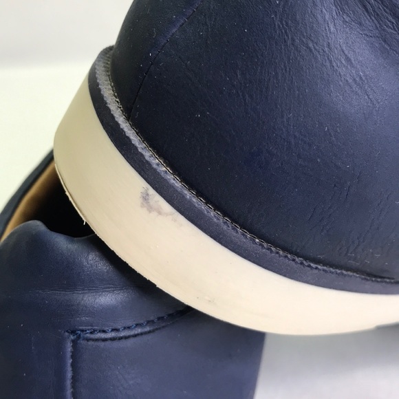 Zara Men's Blue/White Oxfords Lace Up Shoes - Picture 8 of 15